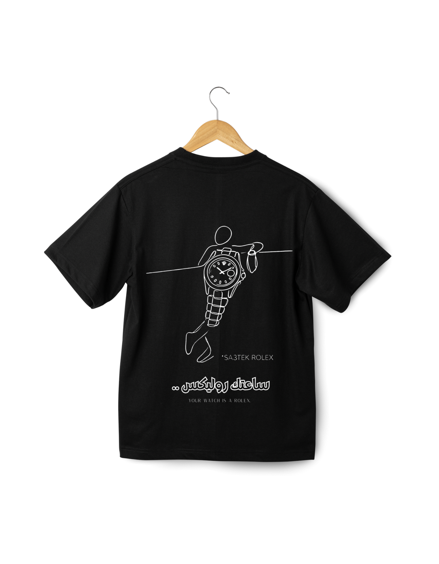 OverSize "SA3TEK ROLEX" T-shirt / BELDI_CITIES Collection