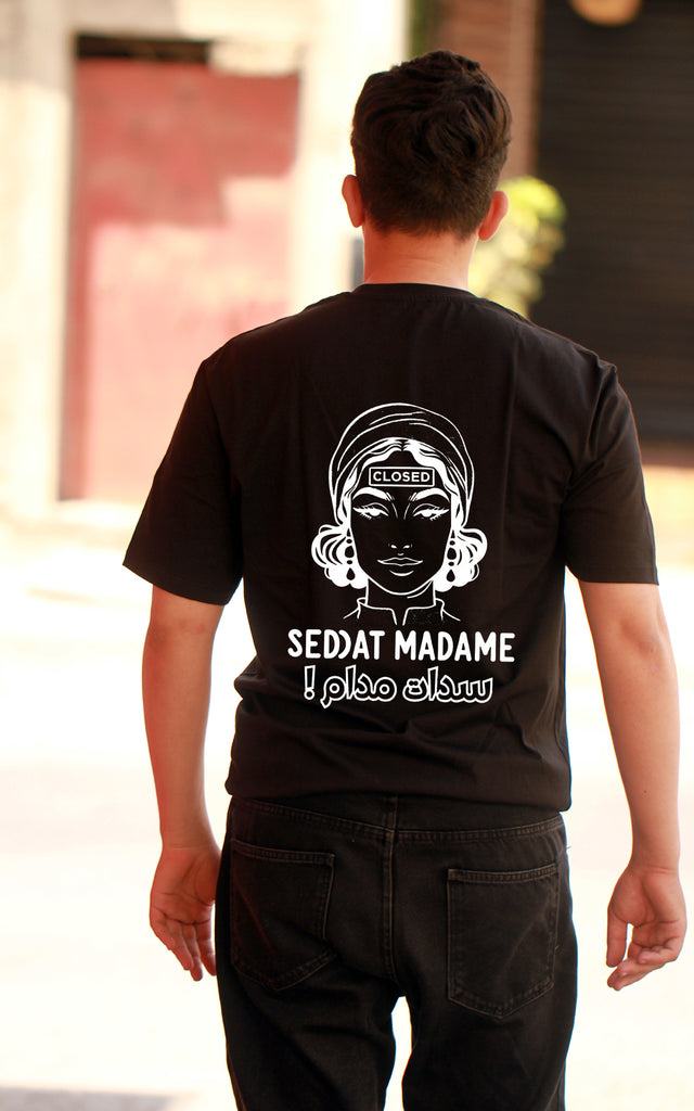 OverSize "SEDDAT MADAME" T-shirt / BELDI_CITIES Collection