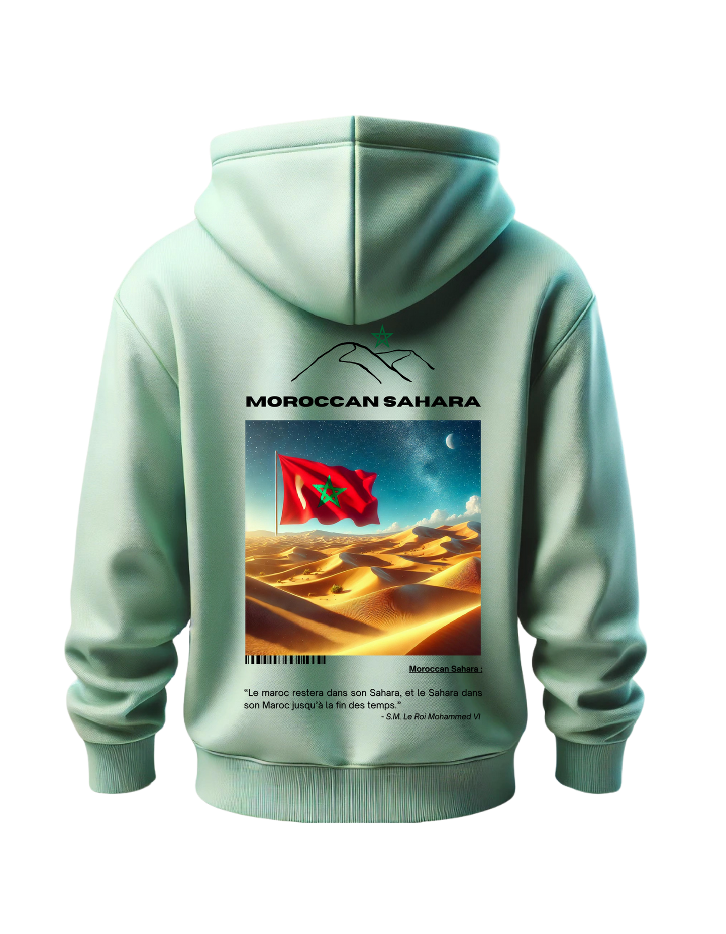 OverSize "MOROCCAN SAHARA V2" Hoodie / BELDI_CITIES Collection