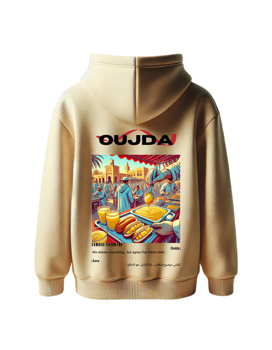 OverSize "OUJDA V1" Hoodie / BELDI_CITIES Collection