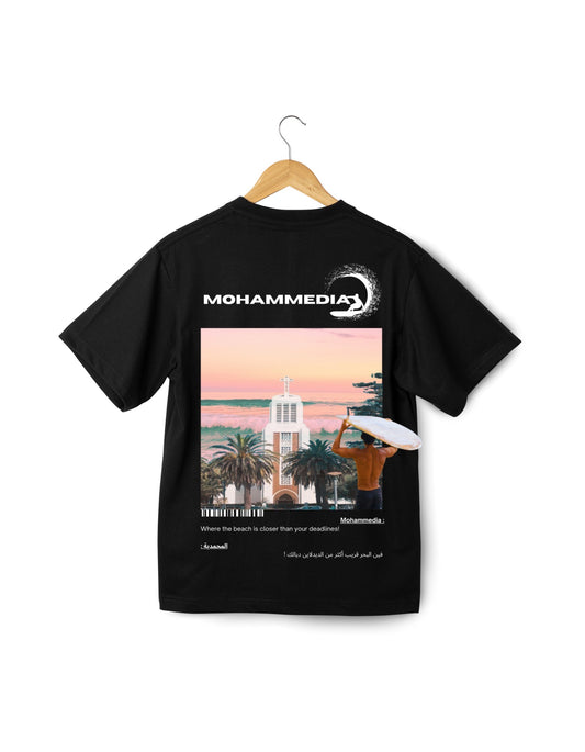 OverSize "MOHAMMEDIA" T-shirt / BELDI_CITIES Collection