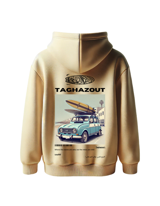 OverSize "TAGHAZOUT V1" Hoodie / BELDI_CITIES Collection