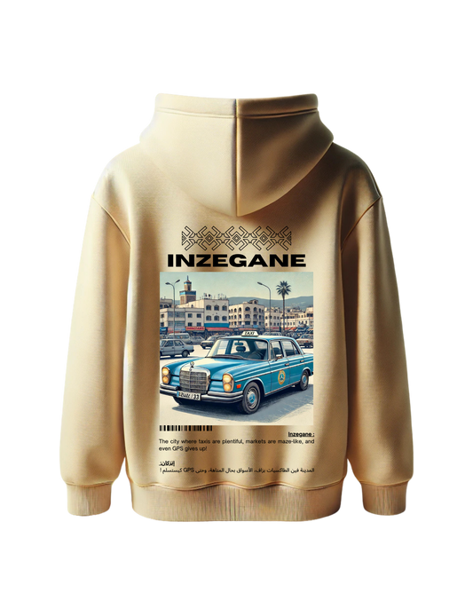 OverSize "INZEGANE" Hoodie / BELDI_CITIES Collection