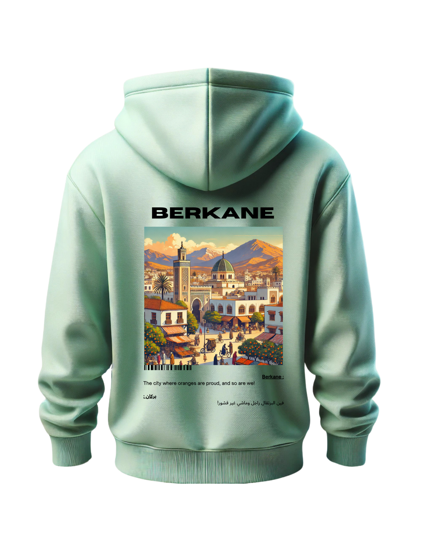 OverSize "BERKANE" Hoodies / BELDI_CITIES Collection