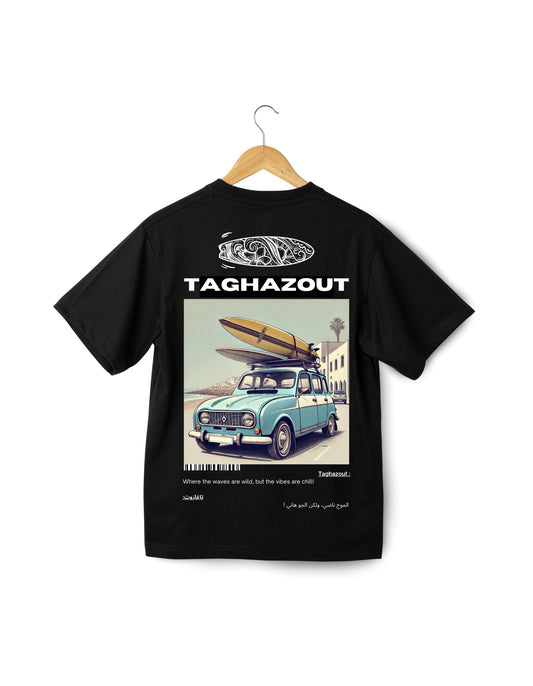 OverSize "TAGHAZOUT V1" T-shirt / BELDI_CITIES Collection