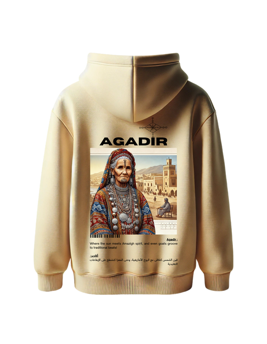 OverSize "AGADIR V2" Hoodie / BELDI_CITIES Collection