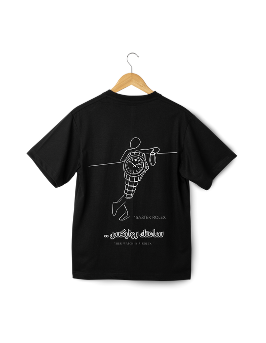 OverSize "SA3TEK ROLEX" T-shirt / BELDI_CITIES Collection