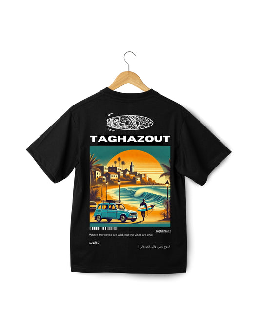 OverSize "TAGHAZOUT V2" T-shirt / BELDI_CITIES Collection