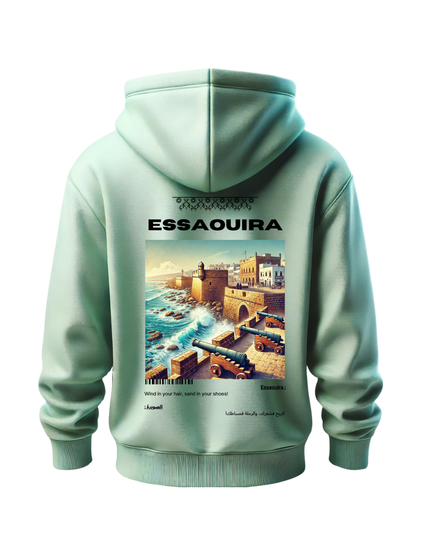 OverSize "ESSAOUIRA" Hoodie / BELDI_CITIES Collection