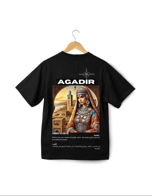 OverSize "AGADIR V1" T-shirt / BELDI_CITIES Collection