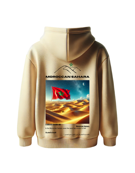 OverSize "MOROCCAN SAHARA" Hoodie / BELDI_CITIES Collection