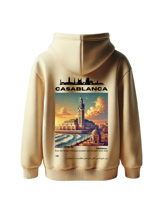 OverSize "CASABLANCA V2" Hoodie / BELDI_CITIES Collection