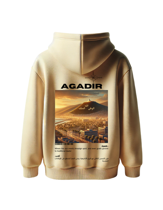 OverSize "AGADIR V4" Hoodie / BELDI_CITIES Collection