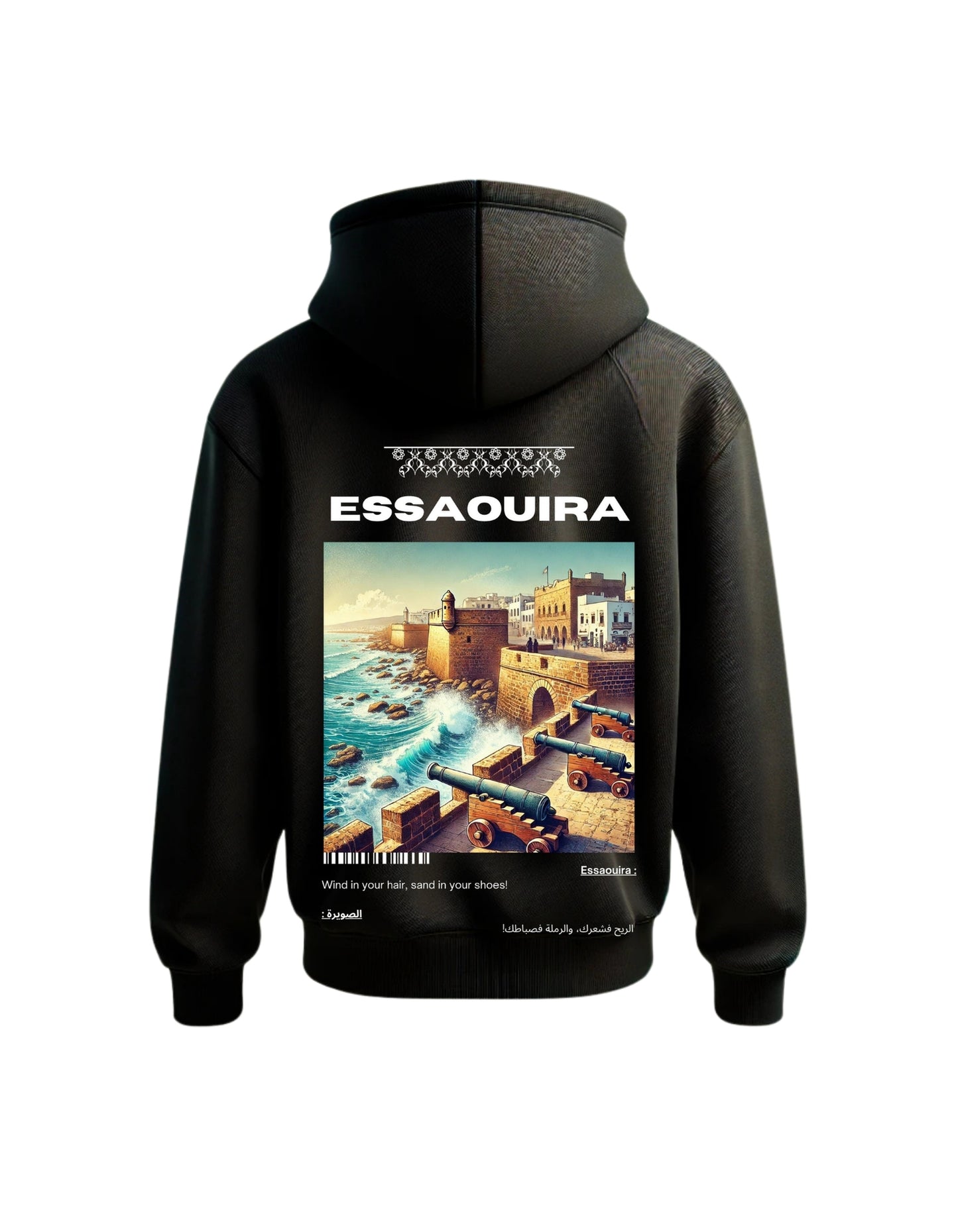 OverSize "ESSAOUIRA" Hoodie / BELDI_CITIES Collection