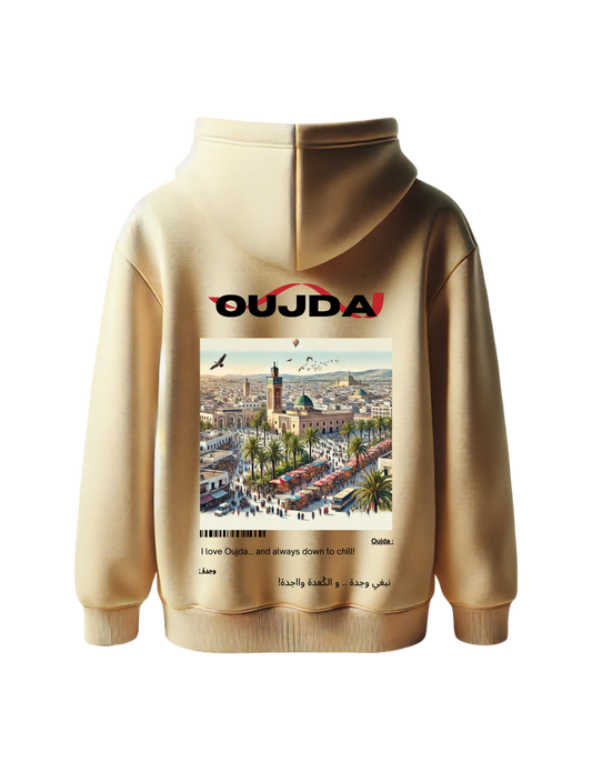 OverSize "OUJDA V2" Hoodie / BELDI_CITIES Collection