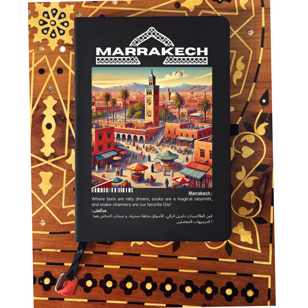 "MARRAKECH" Notebook / BELDI_CITIES Collection