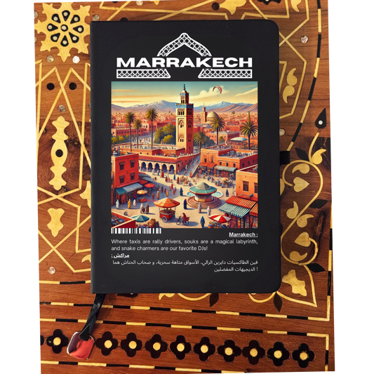 "MARRAKECH" Notebook / BELDI_CITIES Collection