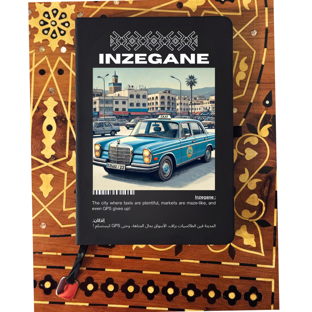 "INZEGANE" Notebook / BELDI_CITIES Collection