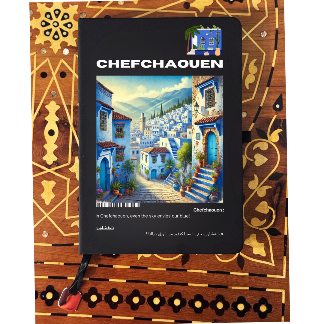 "CHEFCHAOUEN" Notebook / BELDI_CITIES Collection