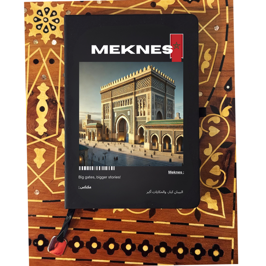 "MEKNES" Notebook / BELDI_CITIES Collection