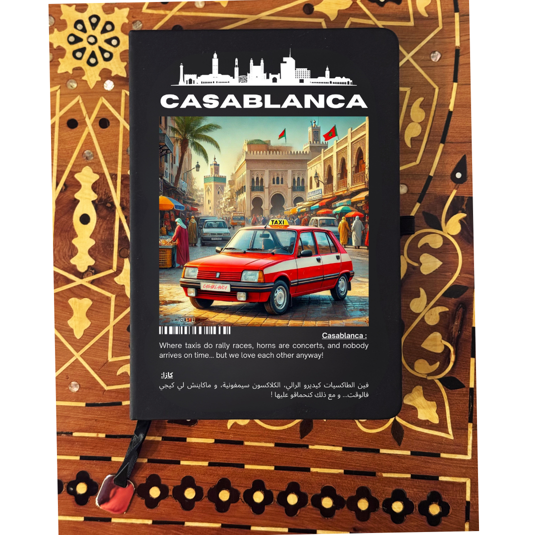 "CASABLANCA" Notebook / BELDI_CITIES Collection