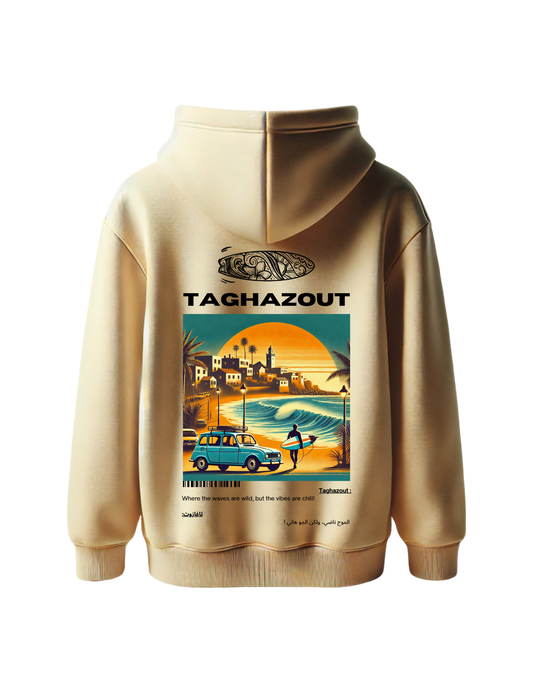 OverSize "TAGHAZOUT V2" Hoodie / BELDI_CITIES Collection