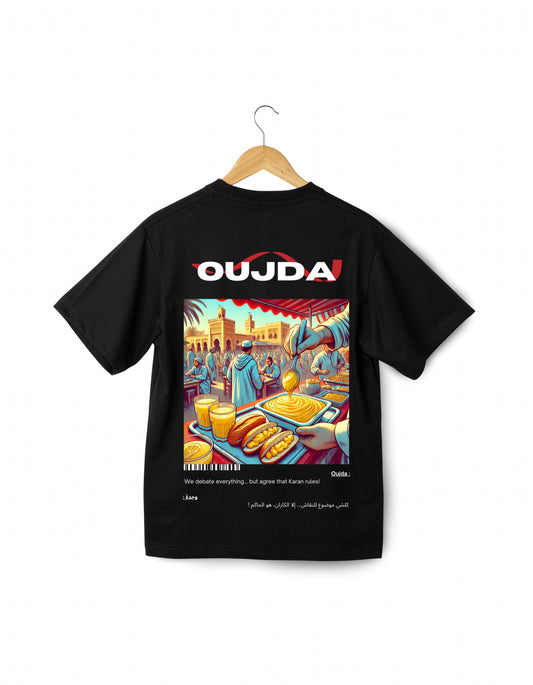 OverSize "OUJDA V1" T-shirt / BELDI_CITIES Collection