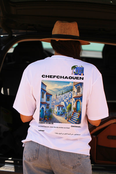 OverSize "CHEFCHAOUEN" T-shirt / BELDI_CITIES Collection