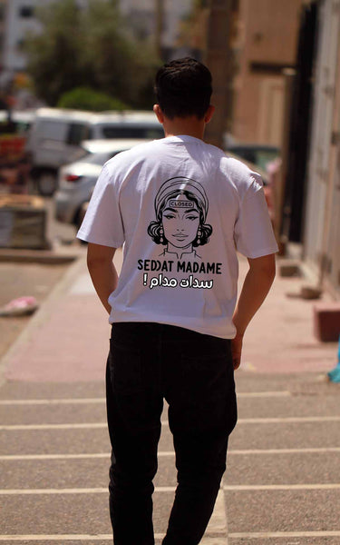 OverSize "SEDDAT MADAME" T-shirt / BELDI_CITIES Collection